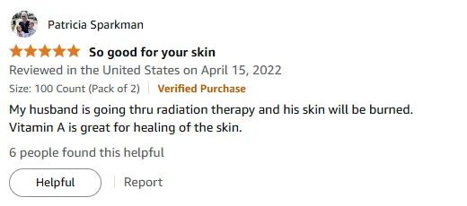 Vitamin A Cream Benefits for Radiation Therapy Skin Healing