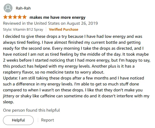 Vitamin B Drops Boost Energy Naturally, No Jitters! Honest Review