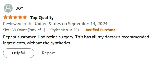 Post-Retina Surgery Vitamin E: Natural & Doctor-Approved