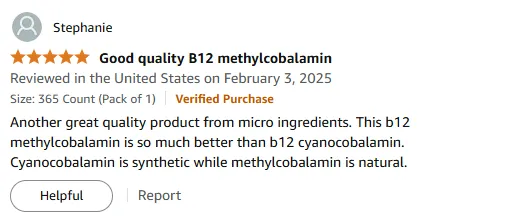 Natural B12 Boost: Why Methylcobalamin Beats Synthetic Forms