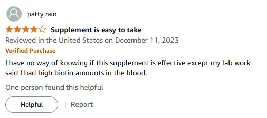 High Biotin Levels? Lab-Proven Supplement Effectiveness