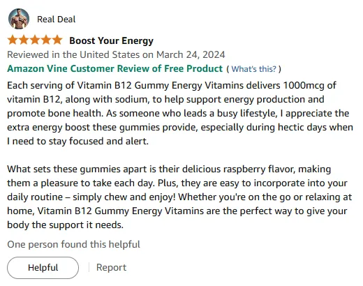 Vitamin B12 Gummies: Tasty Energy Boost for Busy Lifestyles