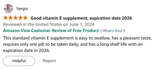 Easy-Swallow Vitamin E Pill: 2026 Expiry & Pleasant Taste