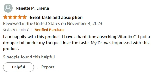 Best Tasting Vitamin C Drops for Better Absorption – Doctor Approved!