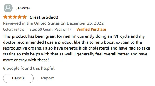 Vitamin E for IVF Support & Energy Boost - User Approved