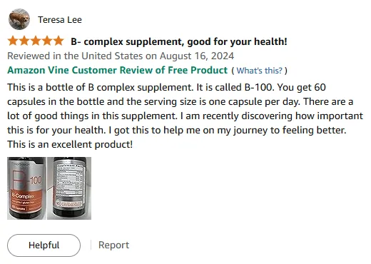 B-100 Complex: My Energy Boost Journey with Daily Capsules