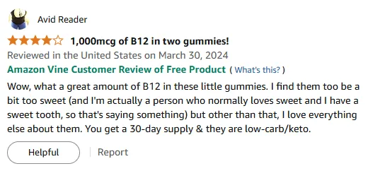 Sweet Keto B12 Gummies: 30-Day Energy Boost!
