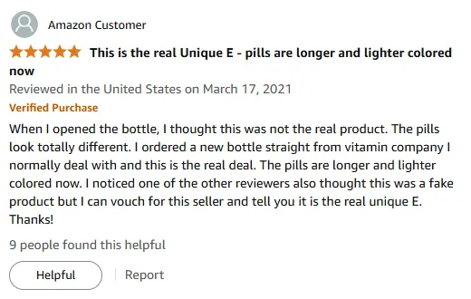 Real Vitamin E Pills: Authentic & Light-Colored Verified!