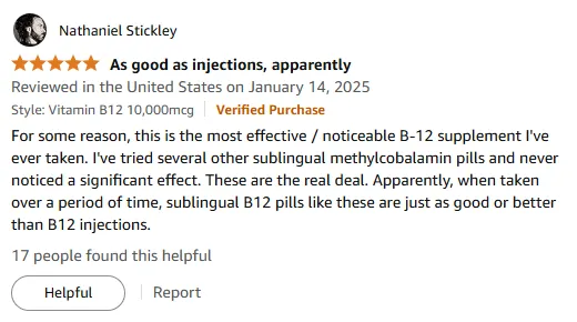 Best B12 Supplement: Effective Sublingual Methylcobalamin Boost