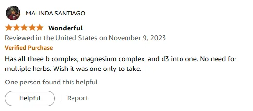 All-in-One B Complex + Magnesium & D3 Energy Boost