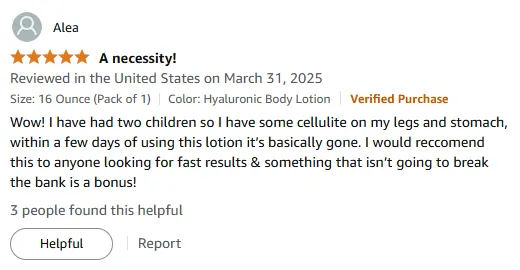 Fast-Acting Vitamin C Lotion Banishes Cellulite Affordably!