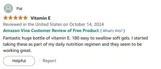 Vitamin E 180 Softgels: Daily Nutrition Boost & Easy Swallow