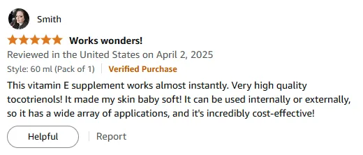 Vitamin E for Baby-Soft Skin: Instant Tocotrienol Benefits