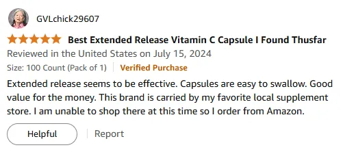 Best Extended-Release Vitamin C Capsules on Amazon – Great Value!
