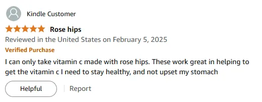 Rose Hips Vitamin C: Stomach-Friendly & Effective