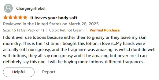 Non-Greasy Vitamin C Lotion for Soft Hands & Amazing Fragrance