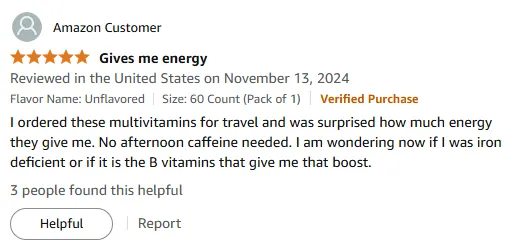 Energy Boost Multivitamins: Skip Afternoon Coffee