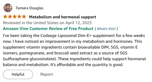 Vitamin E Boost: Hormonal Balance & Metabolism Support