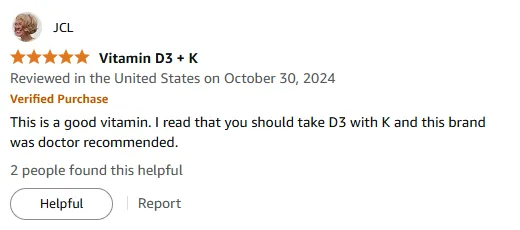 Doctor-Trusted Vitamin D3 & K for Optimal Absorption