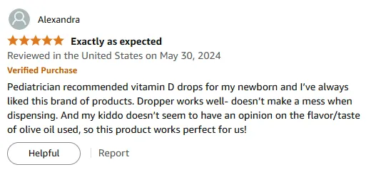 Pediatrician-Recommended Vitamin D Drops: Newborn-Friendly & Mess-Free!
