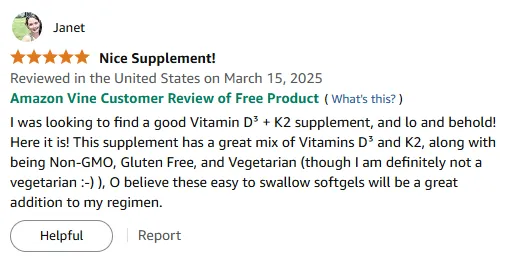 Top Non-GMO D3+K2 Softgels – Gluten-Free & Vegetarian
