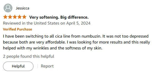 Cica Vitamin C Serum Reduces Wrinkles, Softens Skin!