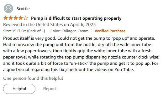 Fix Vitamin C Serum Pump Issue - Quick YouTube Solution