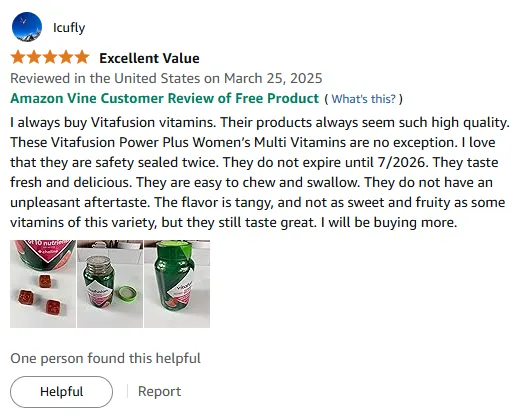 Best Tasting Women's Multi Vitamins with Double Safety Seal (2026 Expiry)