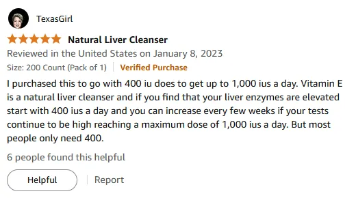 Vitamin E 1000 IU Liver Cleanser & Enzyme Support Tips