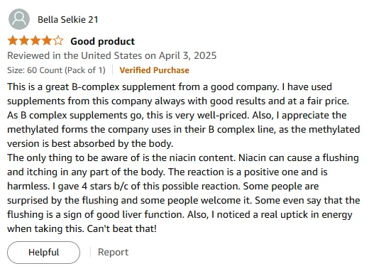Methylated B-Complex Boosts Energy – Honest Review
