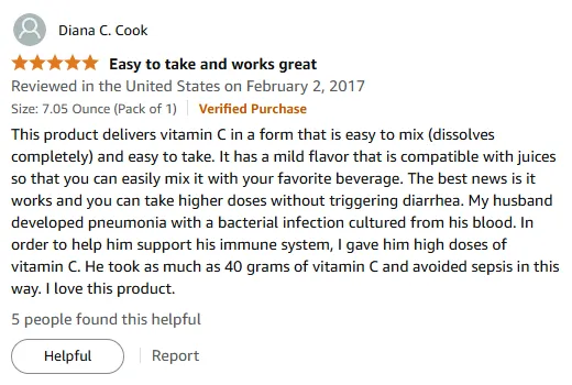 High-Dose Vitamin C Prevents Sepsis, Dissolves Easily!