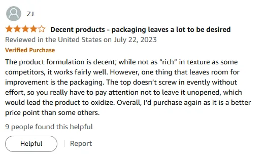 Affordable Vitamin C Serum Review: Works, Packaging Flaws
