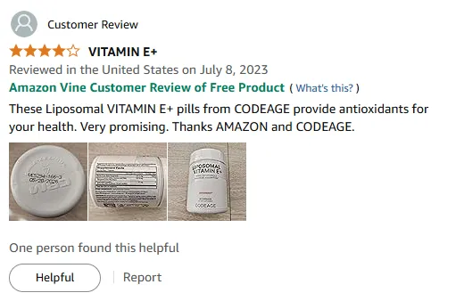 Codeage Liposomal Vitamin E+ Boosts Antioxidant Health Effectively