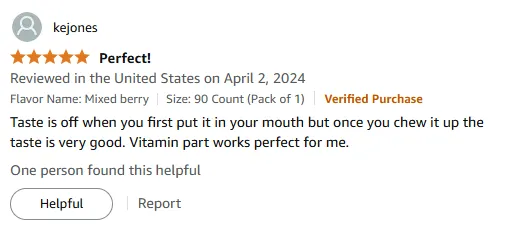 Vitamin D Chewables Review: Taste Improves, Works Perfect!