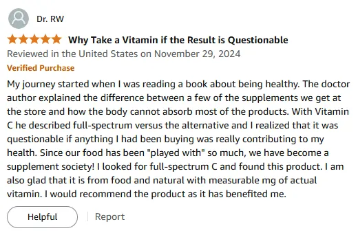 Full-Spectrum Vitamin C from Natural Food Sources | Boost Health