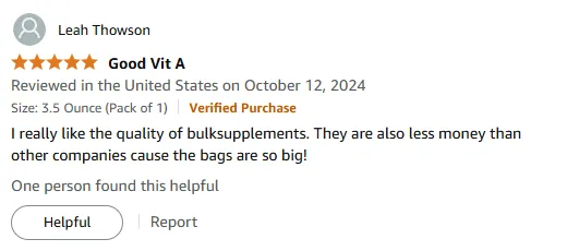 BulkSupplements Vitamin A: Premium Quality & Savings!