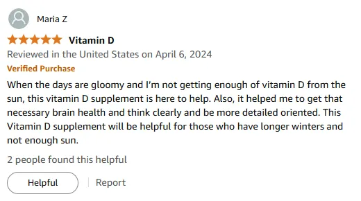 Vitamin D Boost for Brain Health & Winter Wellness
