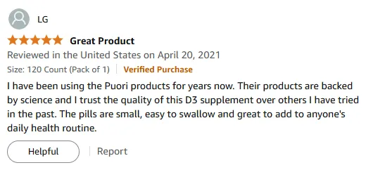 Puori D3: Trusted Quality for Daily Health Boost