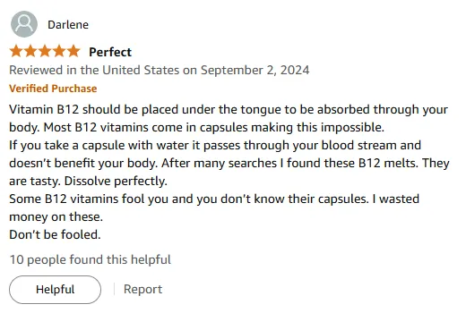 Best B12 Melts: Sublingual Absorption That Works