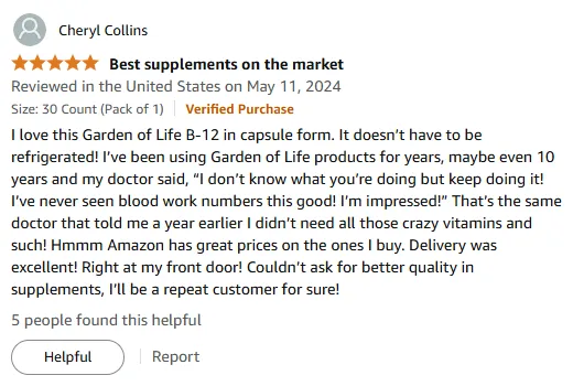 Best B-12 Supplement for Energy & Blood Health - Doctor Approved!