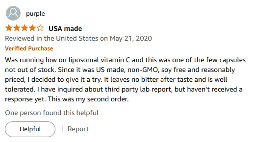 Best Liposomal Vitamin C: Non-GMO, Soy-Free & Affordable