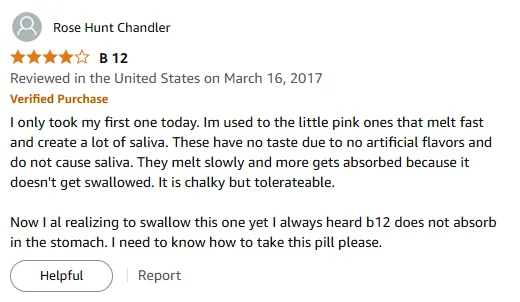 B12 Slow Dissolve Pills: No Taste, Better Absorption Tips