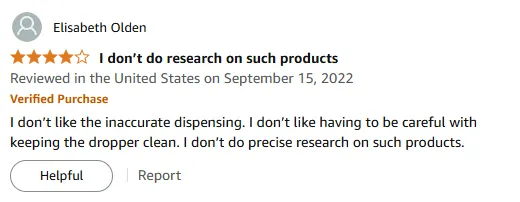 Vitamin D Dropper Issues: Inaccurate Dosing Frustrations
