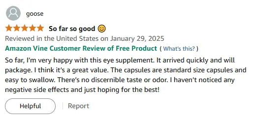 Best Eye Supplement: No Taste, Fast Results & Great Value!
