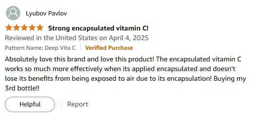 Encapsulated Vitamin C Serum Review: 3rd Bottle & Oxidation-Free!