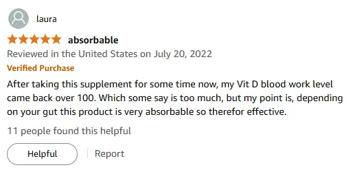 Vitamin D Over 100: Absorbable Supplement Results & Review