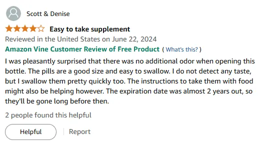 Vitamin E Pills: No Odor, Easy to Swallow & Long Expiration