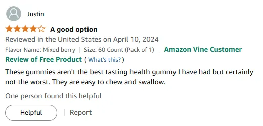 Easy-to-Swallow Vitamin D Gummies Review | Honest Taste Feedback