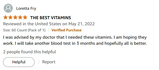 Doctor-Recommended Vitamin B for Blood Test Improvement