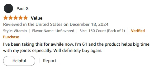 61-Year-Old’s Joint Relief: Best Vitamin B Supplement Review!